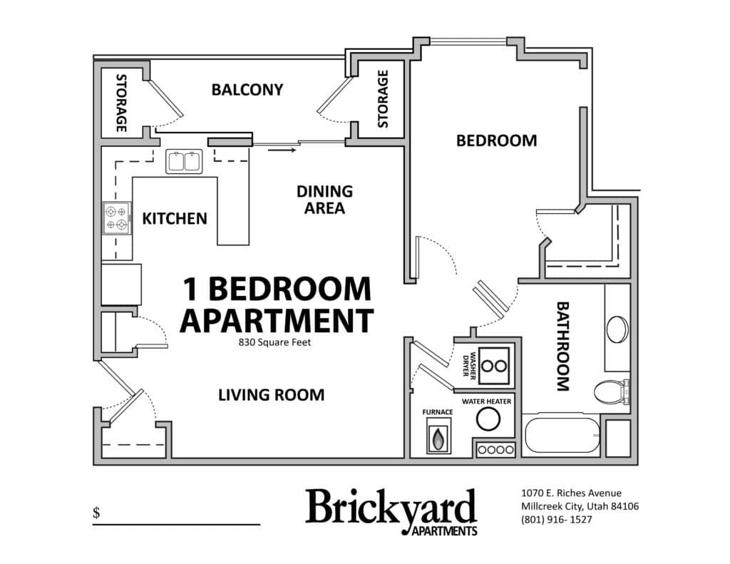 1 bedroom apartment (2)